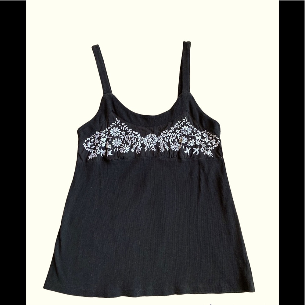 Embroidered Tank Top